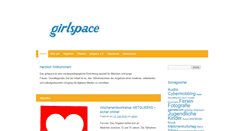 Desktop Screenshot of girlspace.de