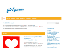 Tablet Screenshot of girlspace.de